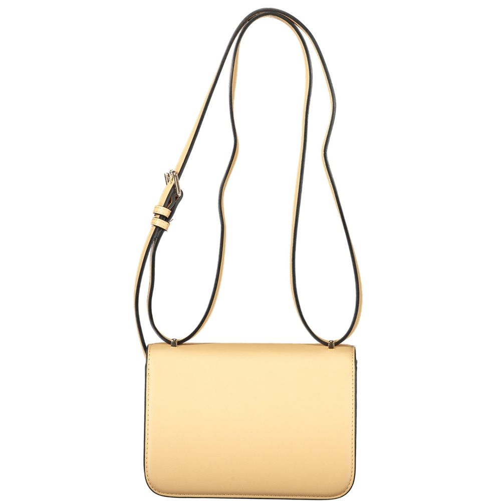 Valentino - Structured Minimalist Crossbody Handbag - Beige