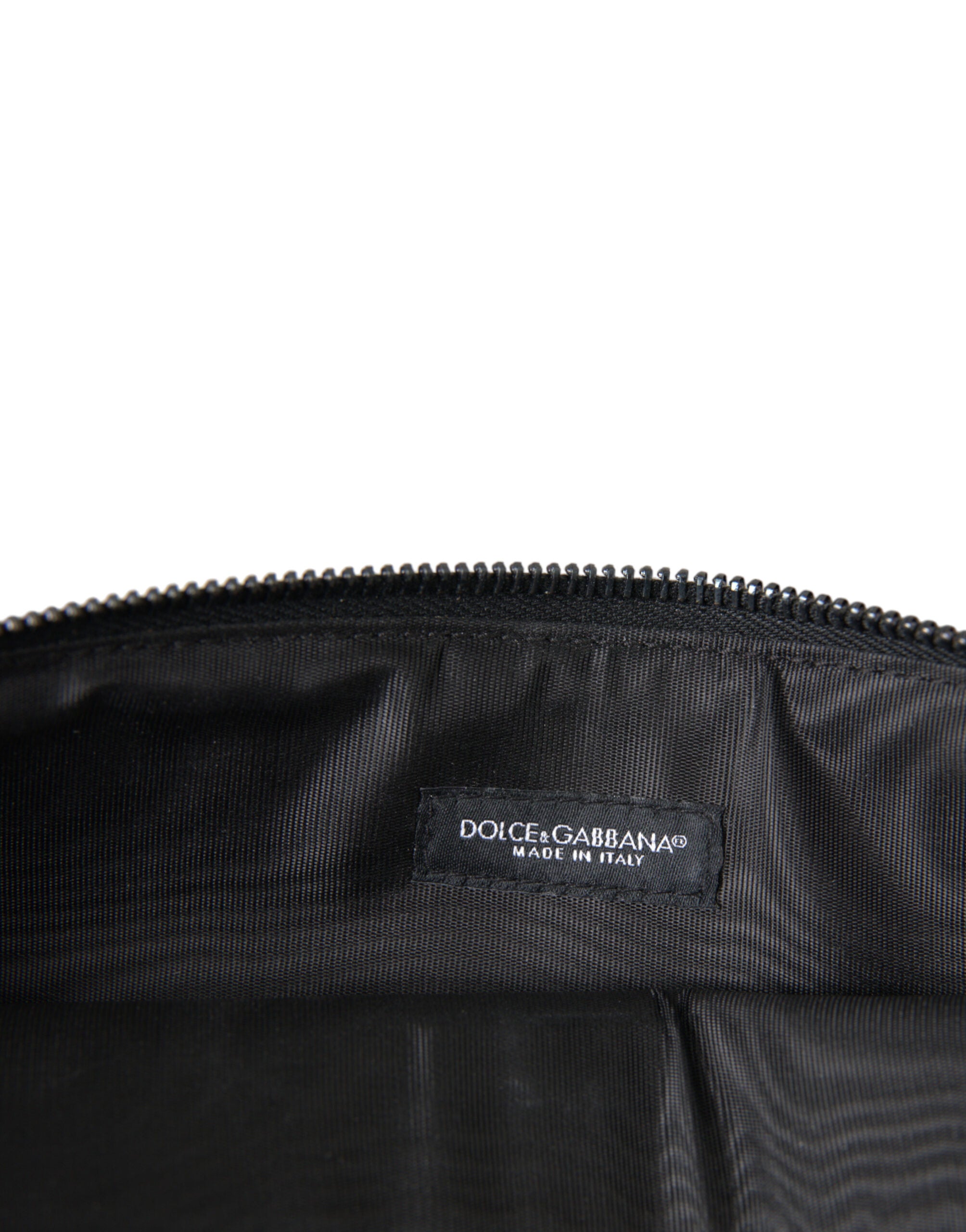 Dolce & Gabbana Multicolor Leopard Jacquard Logo Plaque Document Briefcase Bag -   -  Dolce & Gabbana.