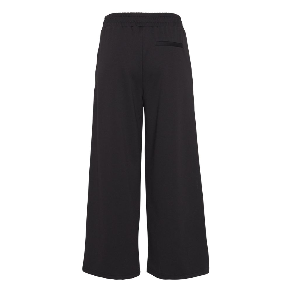 ICHI Black Recycled Polyester Pant -   -  ICHI.