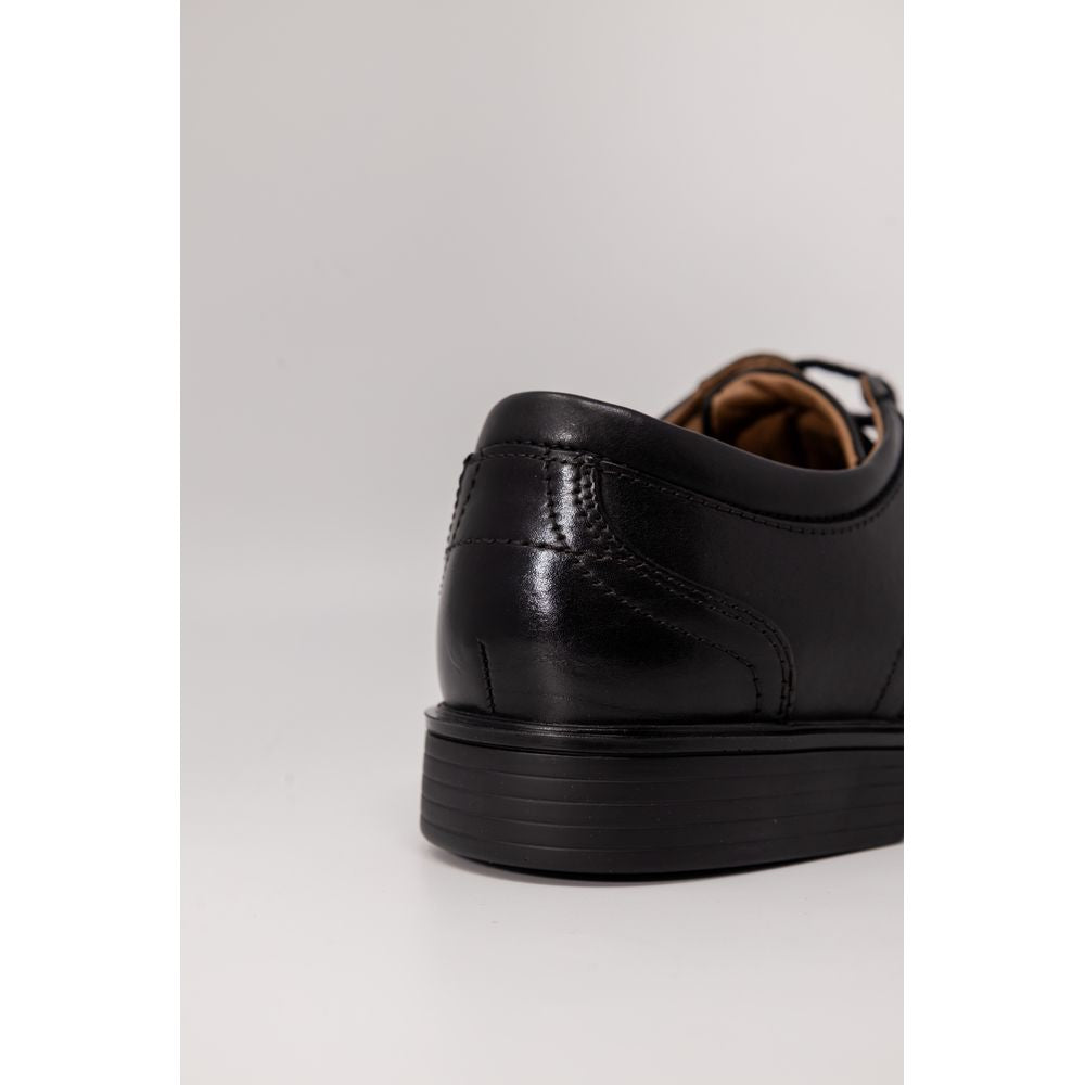 Clarks Black Leather Oxfords And Derby -   -  Clarks.