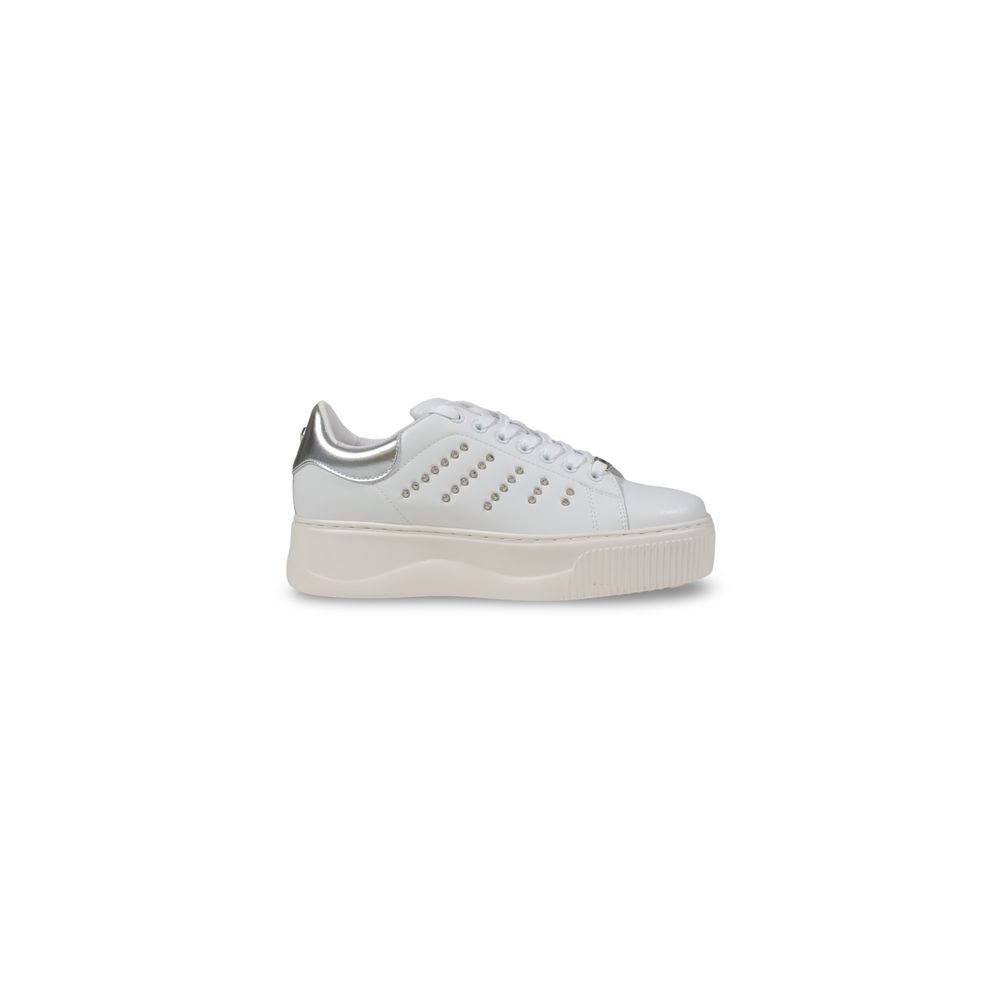 Cult White Leather Sneaker -   -  Cult.