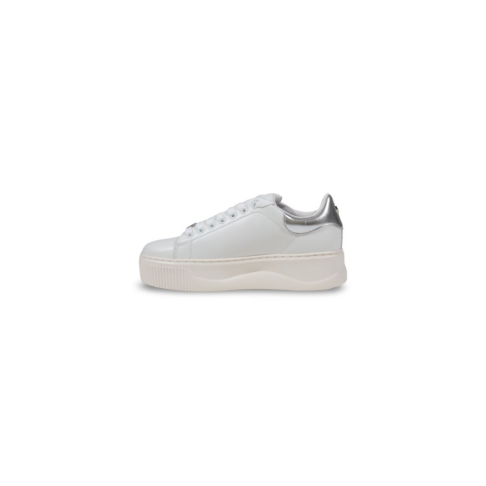 Cult White Leather Sneaker -   -  Cult.