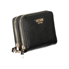 Guess Jeans Black Polyethylene Women Wallet -   -  Guess Jeans.