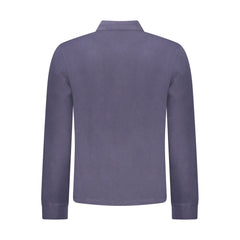 Napapijri Blue Cotton Men Polo Shirt -   -  Napapijri.