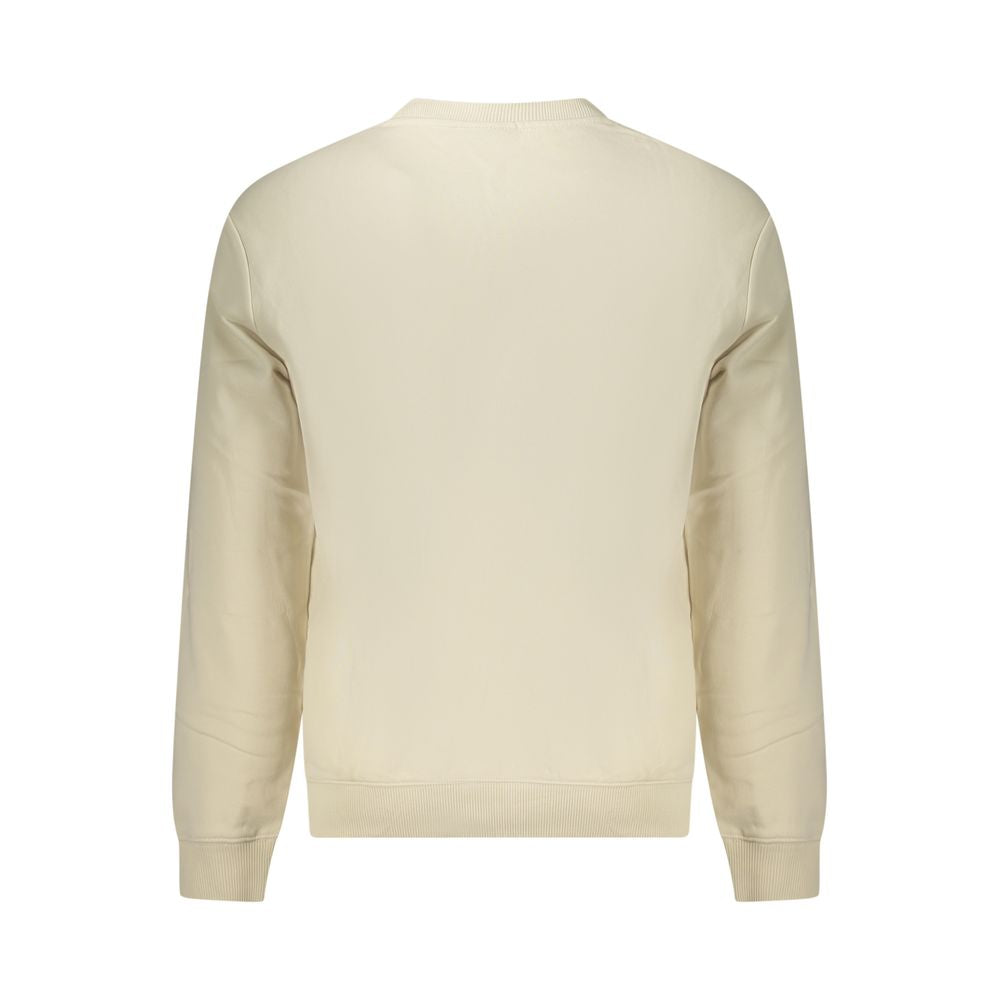 Napapijri Beige Cotton Men Sweater -   -  Napapijri.