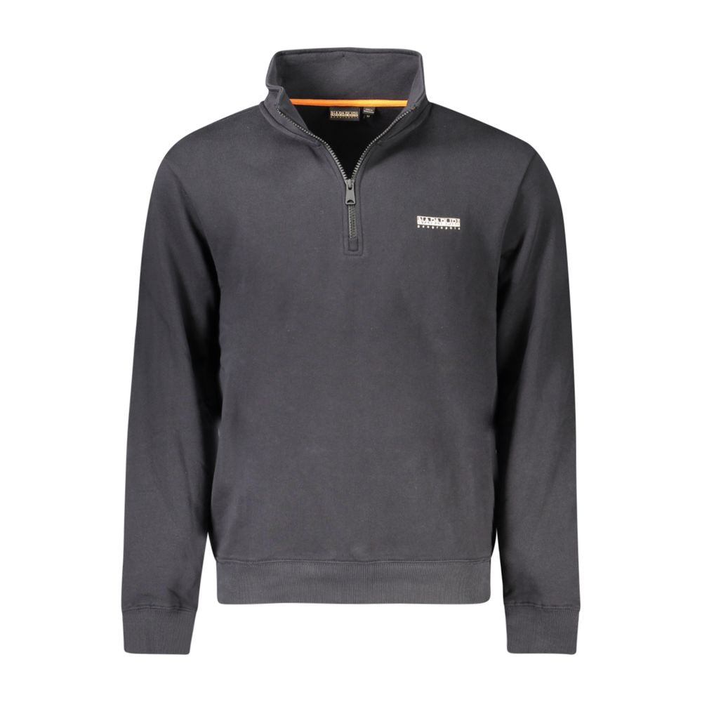 Napapijri Black Cotton Men Sweater -   -  Napapijri.