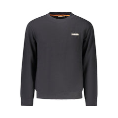 Napapijri Black Cotton Men Sweater -   -  Napapijri.