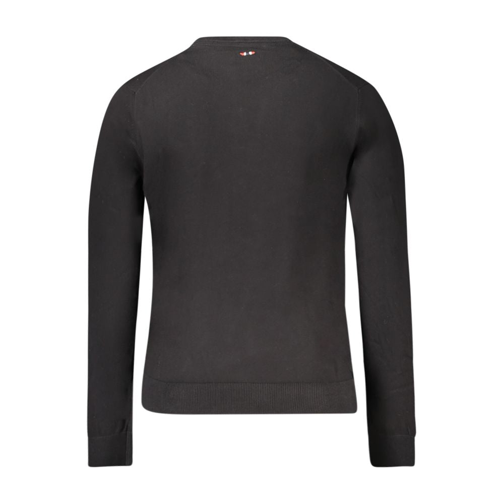 Napapijri Black Cotton Men Sweater -   -  Napapijri.