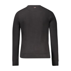 Napapijri Black Cotton Men Sweater -   -  Napapijri.