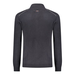 Napapijri Black Wool Men Sweater -   -  Napapijri.