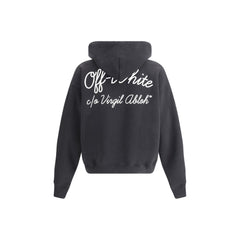 Off-White Black Cotton Sweatshirt