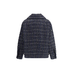 Missoni Blue Viscose Coat