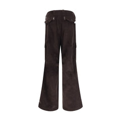 Dolce & Gabbana Brown Cotton Cargo Pants