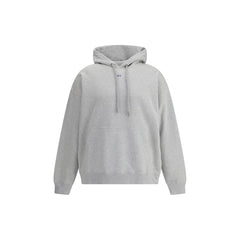 Off-White Gray Cotton Sweatshirt