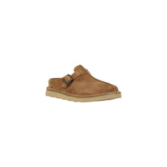 Clarks Beige Suede Leather Clog