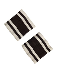 Black White DG Logo Cotton 1 Pair  Wristband