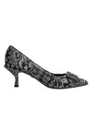 Silver Lace DG Amore Heels Pumps Shoes
