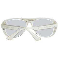 Lozza Silver Acetate & Plastic Sunglasses