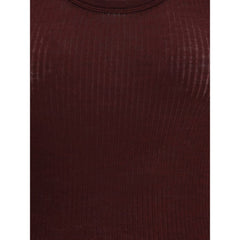 Forte_Forte Brown Fleece Wool Top