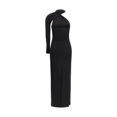 Courrèges Black Viscose Cocktail Dress