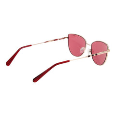 Rose Gold Metal Sunglasses