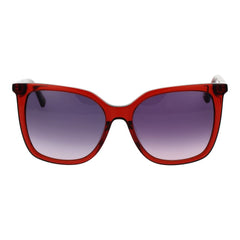Red Acetate Sunglasses