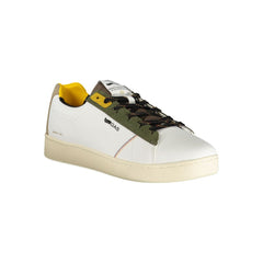 White Polyester Sneaker