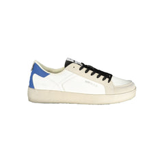 White Polyester Sneaker