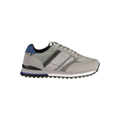 Gray Polyester Sneaker