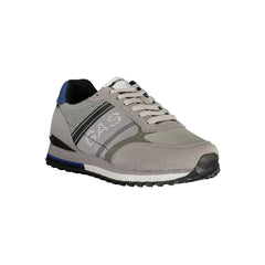 Gray Polyester Sneaker