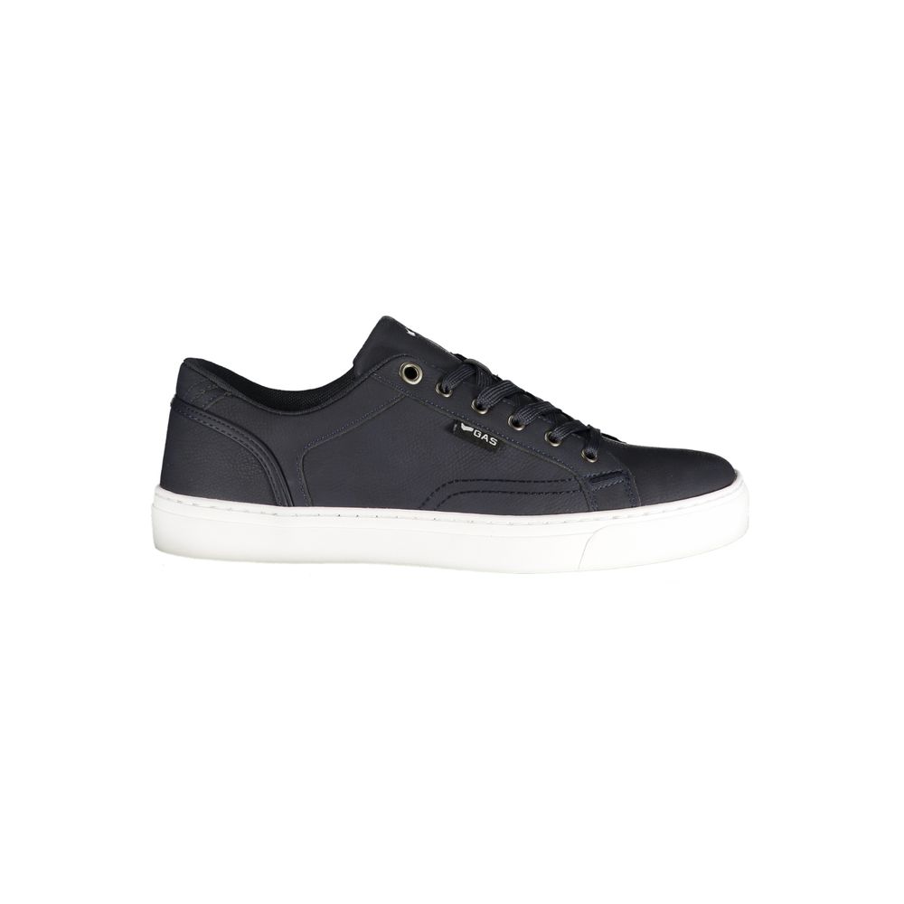 Blue Polyester Sneaker