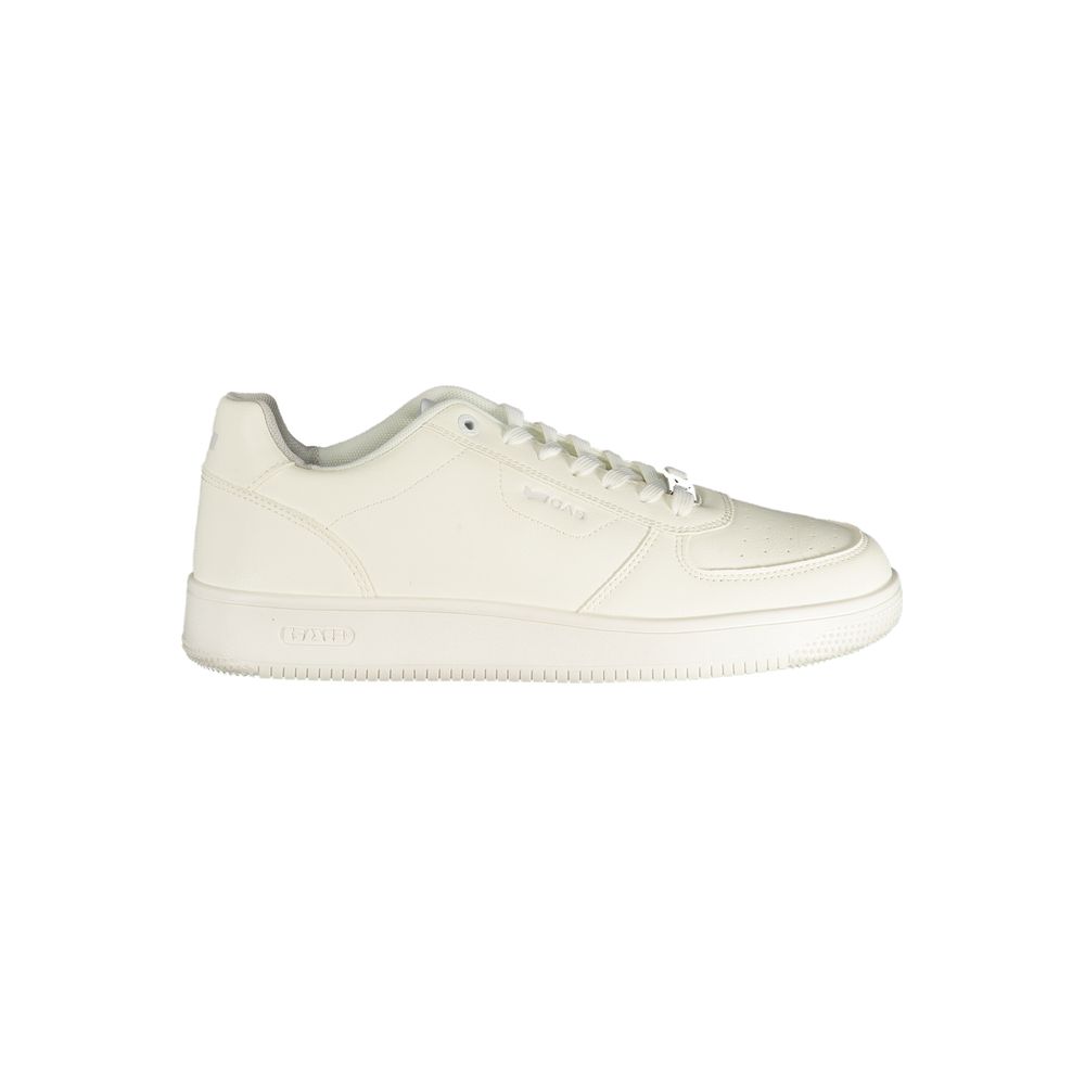White Polyester Sneaker