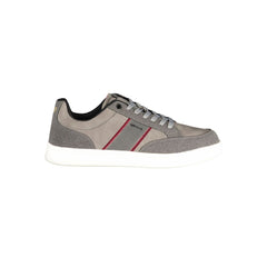 Gray Polyester Sneaker