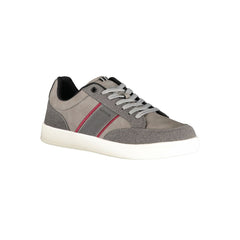 Gray Polyester Sneaker