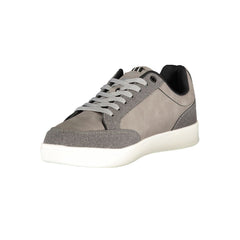 Gray Polyester Sneaker