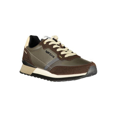 Brown Polyester Sneaker