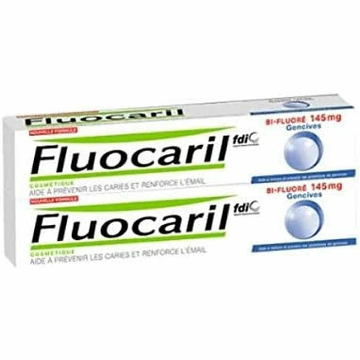 Gum care toothpaste Fluocaril 	Bi-Fluoré 2 x 75 ml (75 ml) -  Health and personal care, Oral care -  Fluocaril.