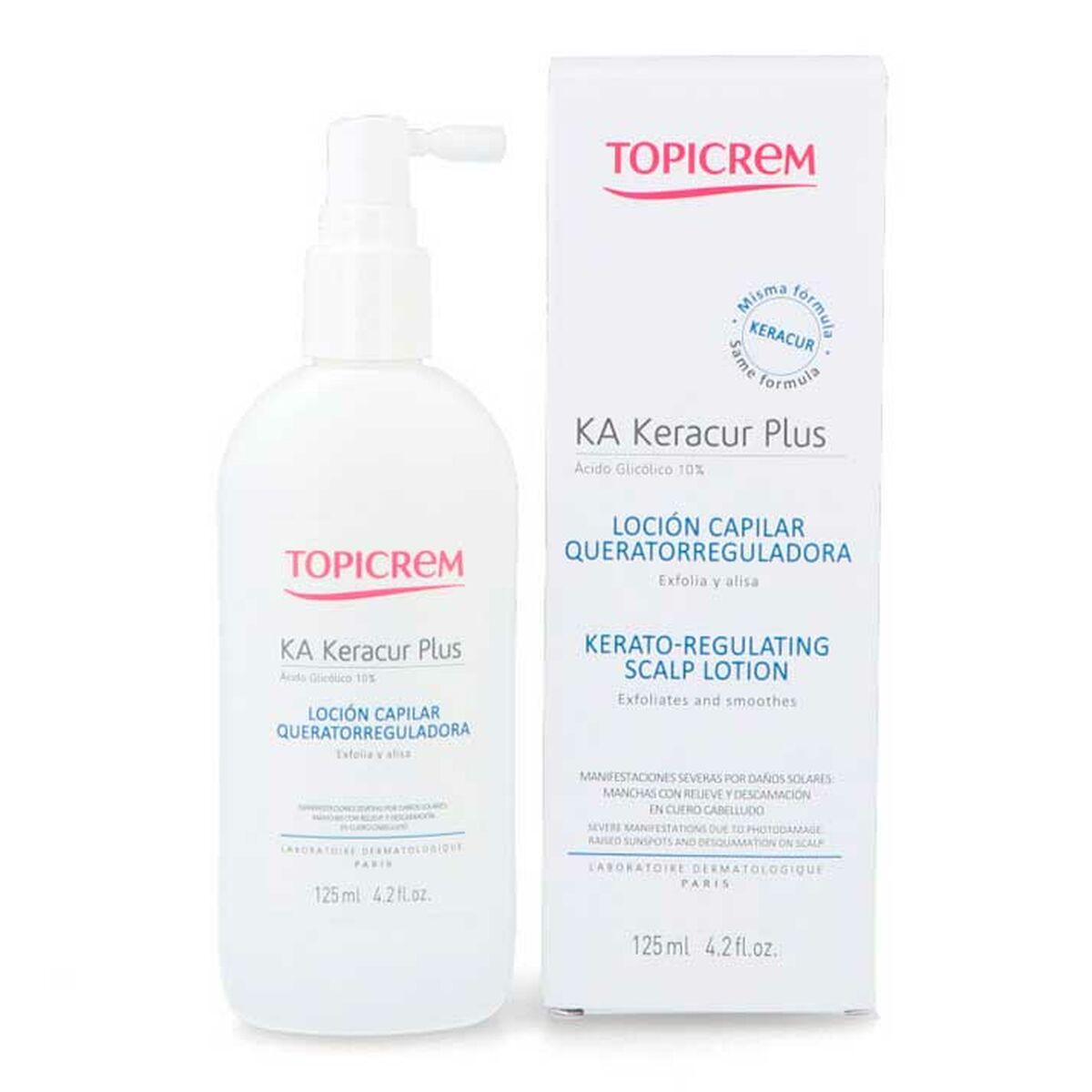 Hair Lotion Topicrem Exfoliant 125 ml -  Beauty, Skin care -  Topicrem.