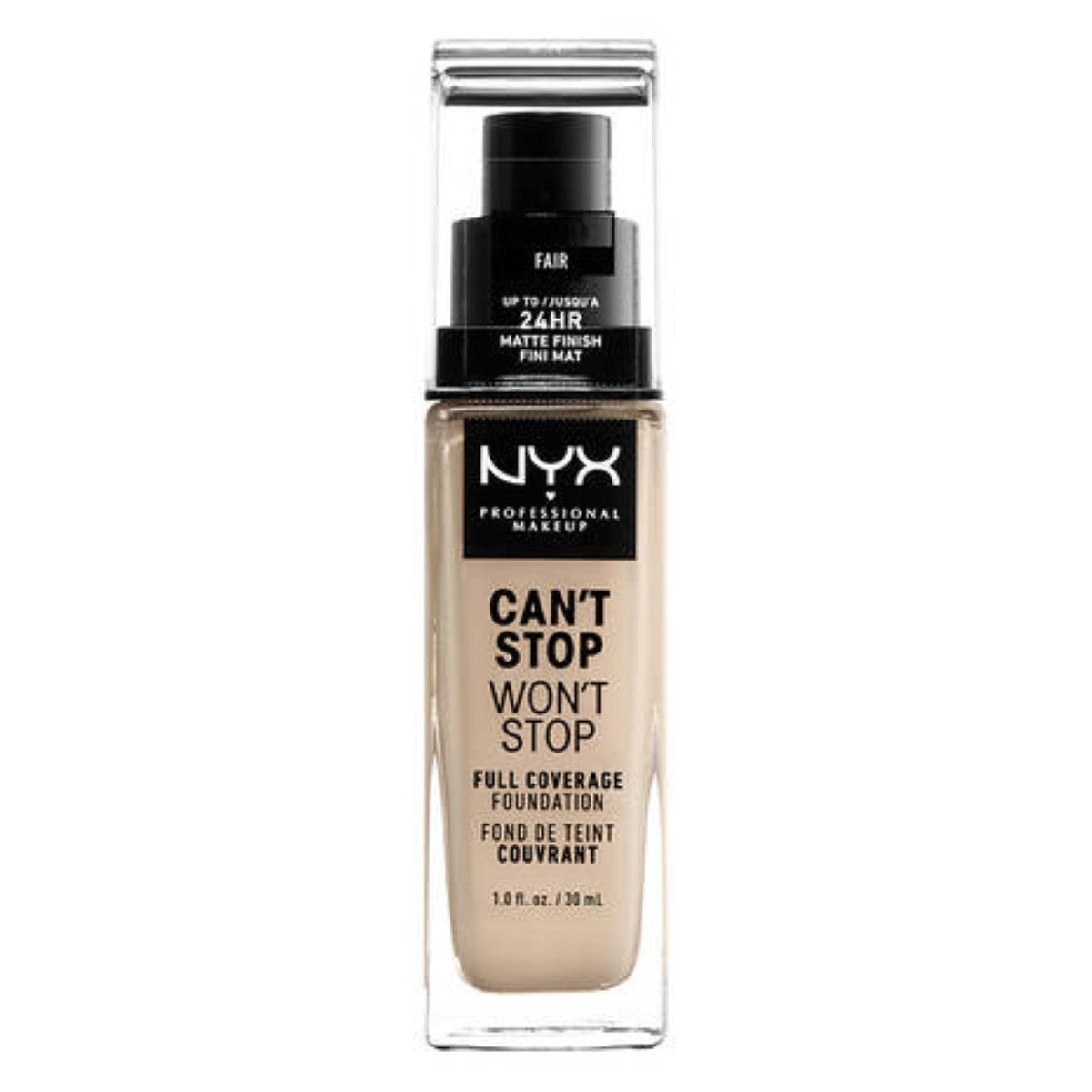 Crème Make-up Base NYX Can't Stop Won't Stop Fair (30 ml) -  Beauty, Make-up -  NYX.