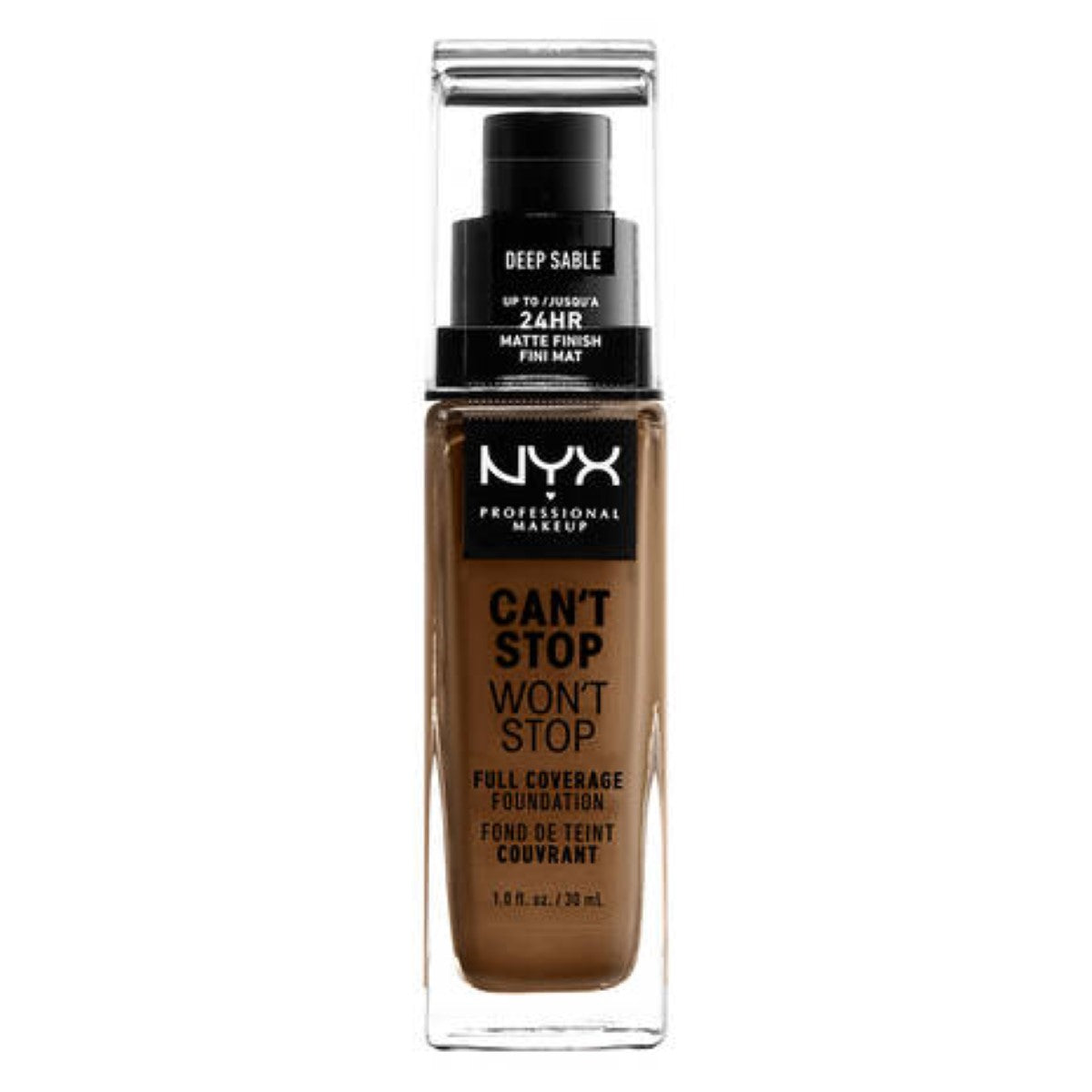 Crème Make-up Base NYX Can't Stop Won't Stop Deep Sable (30 ml) -  Beauty, Make-up -  NYX.
