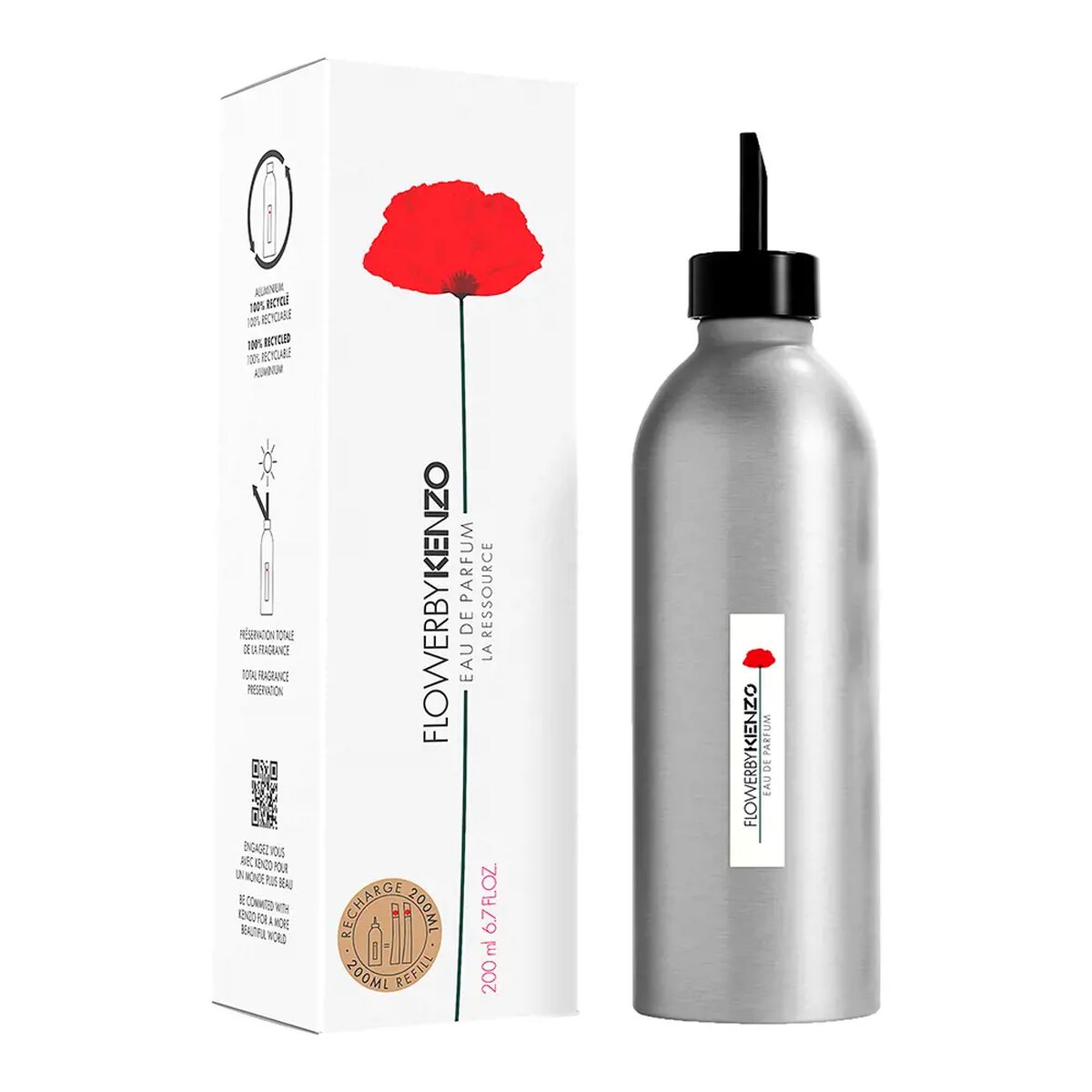Women's Perfume Kenzo Flower by Kenzo EDP 200 ml Refill -  Beauty, Perfumes and fragrances -  Kenzo.
