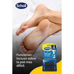 Foot Exfoliator Scholl Velvet Smooth (2 Units) -  Beauty, Skin care -  Scholl.
