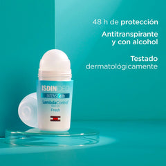 Roll-On Deodorant Isdin LambdaControl 50 ml Fresh -  Beauty, Bathing and personal hygiene -  Isdin.