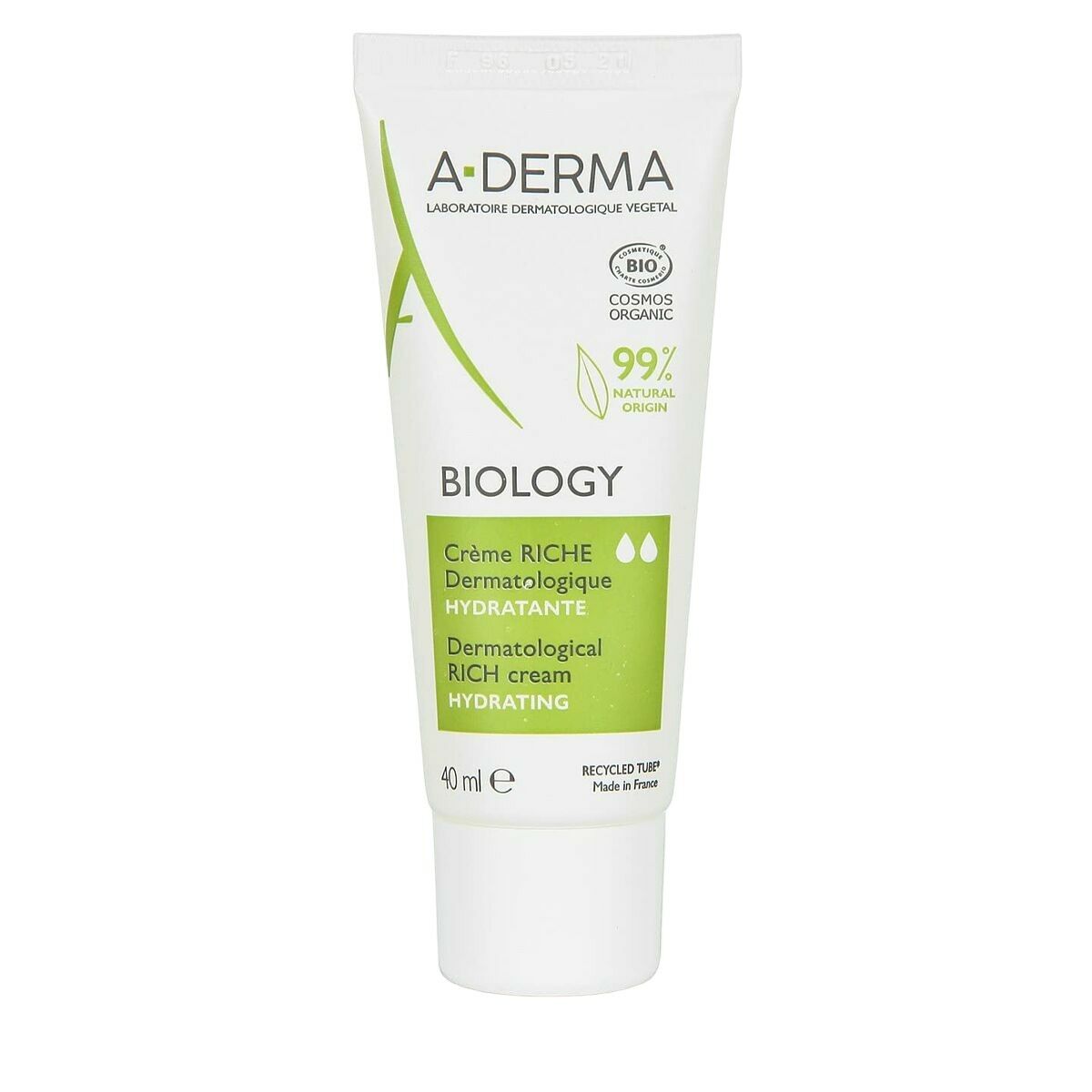 Hydrating Facial Cream A-Derma Biology (40 ml) -  Beauty, Skin care -  A-Derma.