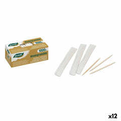Tooth Picks Algon Wood 1000 Pieces (12 Units) -  Health and personal care, Oral care -  Algon.