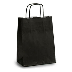 Paper Bag Pincello 18242 Black 18 x 8 x 31 cm (25 Units) -  Office and stationery, Envelopes and postal supplies -  Pincello.