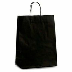 Paper Bag Pincello 32412 Black 12 x 52 x 32 cm 32 X 12 X 50 cm (25 Units) -  Office and stationery, Envelopes and postal supplies -  Pincello.