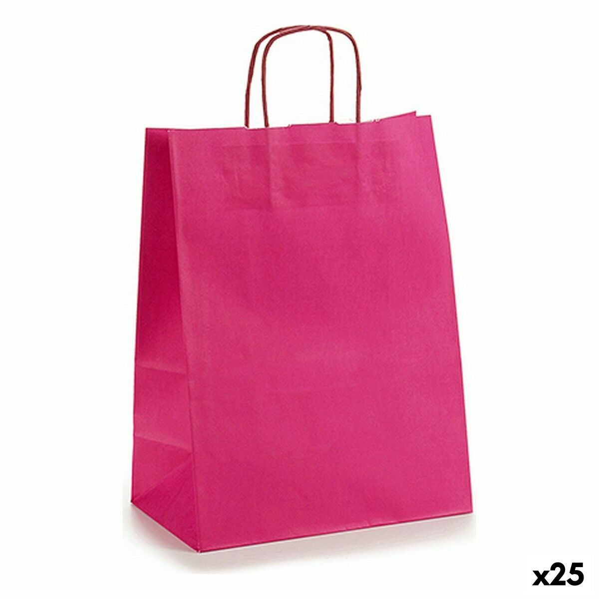 Paper Bag Pincello 24312 Pink 24 x 12 x 40 cm (25 Units) -  Office and stationery, Envelopes and postal supplies -  Pincello.
