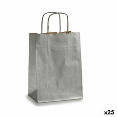 Paper Bag Pincello 18241 Silver 18 x 8 x 31 cm (25 Units) -  Office and stationery, Envelopes and postal supplies -  Pincello.