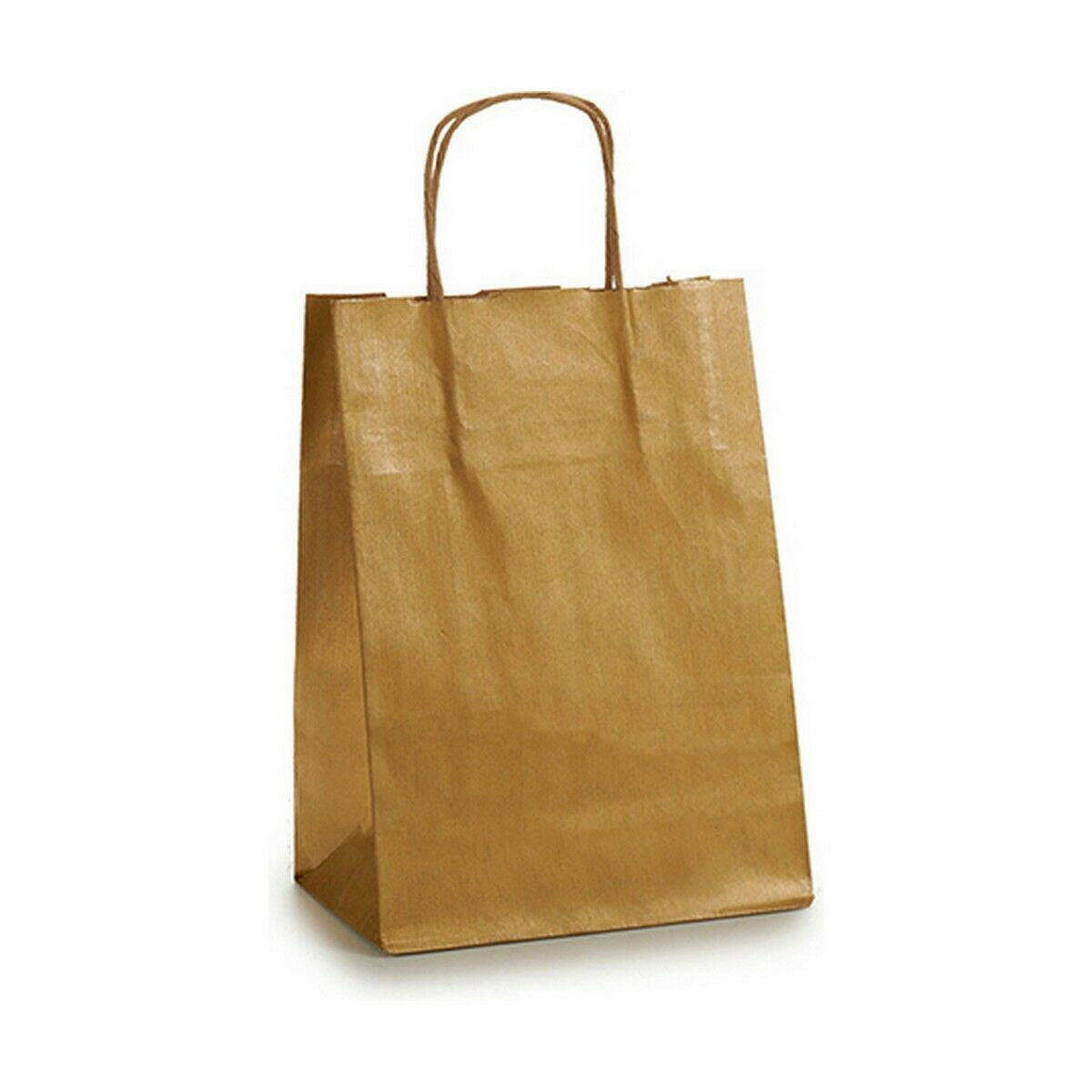 Paper Bag Pincello 18241-ORO Golden 18 x 8 x 32 cm (25 Units) -  Office and stationery, Envelopes and postal supplies -  Pincello.